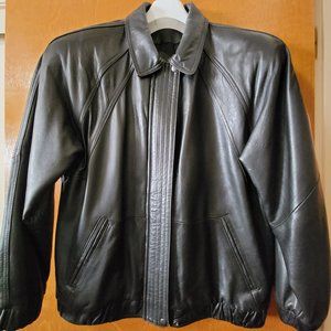Classic Black Leather Jacket
